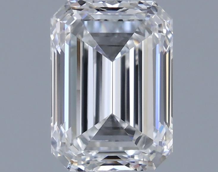 0.7ct Emerald F VVS1 Natural Diamond