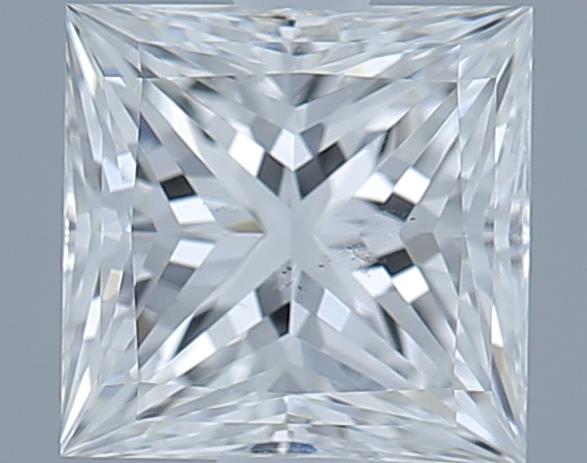 0.77ct Princess F SI2 Natural Diamond