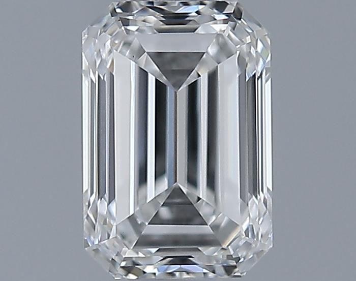 0.74ct Emerald F VS1 Natural Diamond