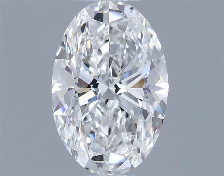 0.7ct Oval F SI1 Natural Diamond