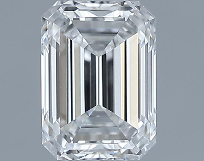0.51ct Emerald F VVS2 Natural Diamond