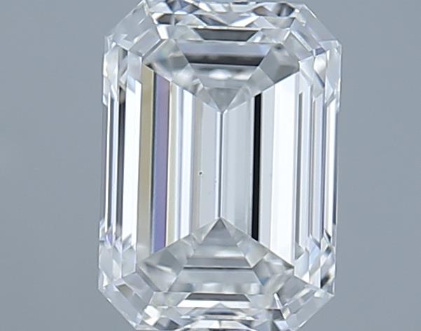 1.51ct Emerald F VS1 Natural Diamond