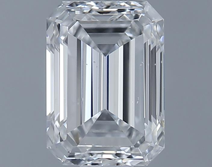 0.75ct Emerald F SI1 Natural Diamond