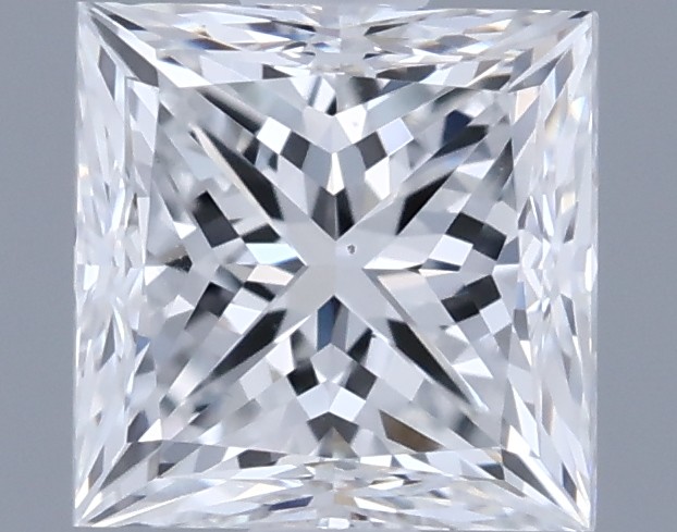 0.7ct Princess E VS2 Natural Diamond