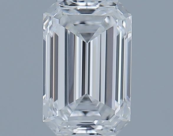 0.51ct Emerald F VVS2 Natural Diamond