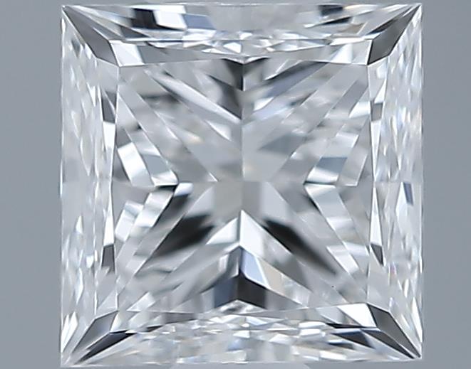 0.9ct Princess D VVS2 Natural Diamond