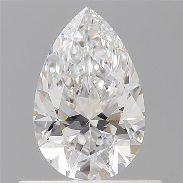 0.57ct Pear E VS2 Natural Diamond