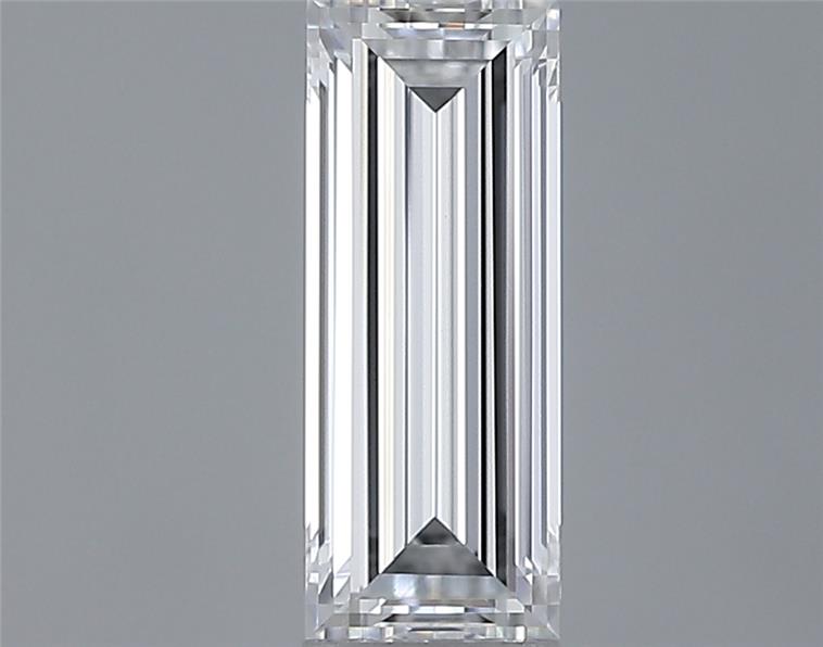 0.77ct Baguette D VVS2 Natural Diamond