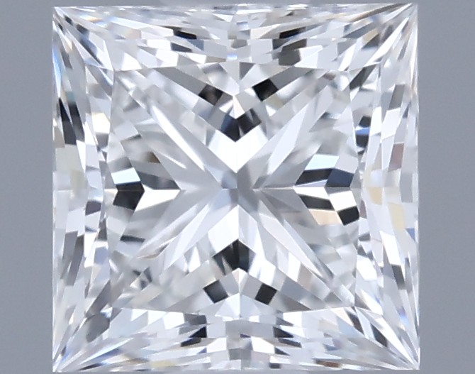 0.6ct Princess F VVS1 Natural Diamond