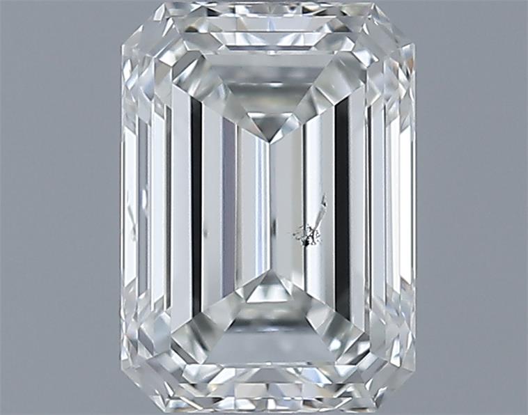 0.7ct Emerald I SI1 Natural Diamond