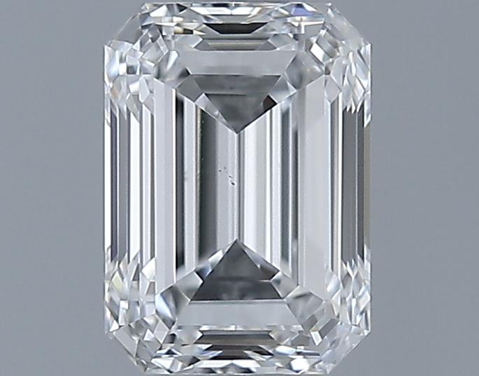 0.9ct Emerald E VS2 Natural Diamond