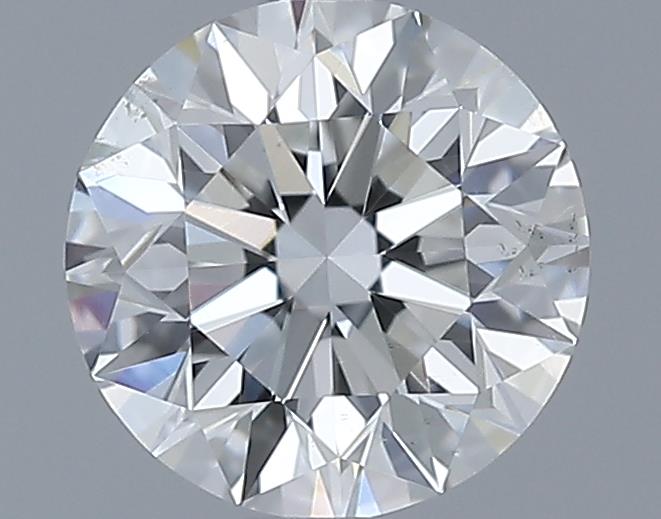 0.7ct Round F SI1 Natural Diamond