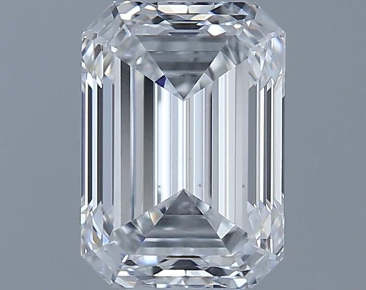 0.57ct Emerald F VS1 Natural Diamond