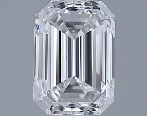0.7ct Emerald D VS1 Natural Diamond