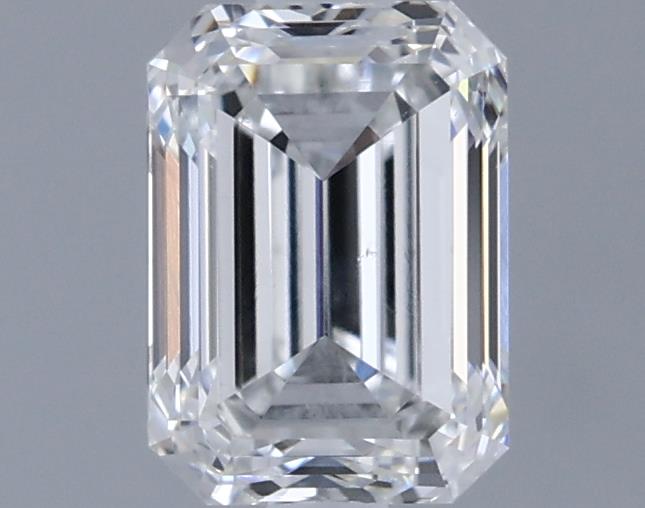 0.72ct Emerald F VS2 Natural Diamond
