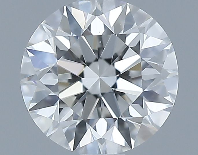0.56ct Round F VS1 Natural Diamond