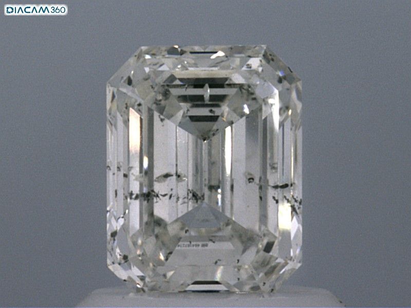 0.92ct Emerald I SI2 Natural Diamond