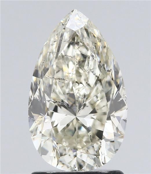 1.7ct Pear I SI2 Natural Diamond