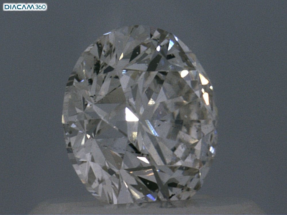 0.64ct Round I SI1 Natural Diamond