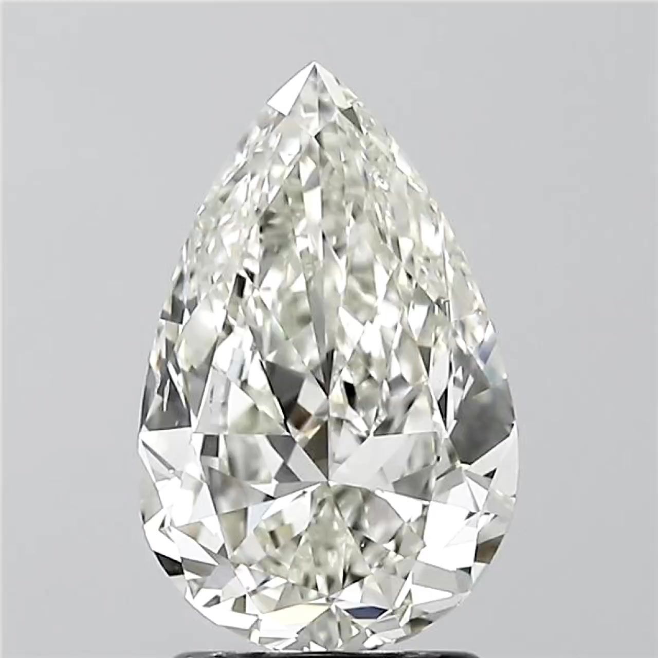 2.01ct Pear J VS2 Natural Diamond