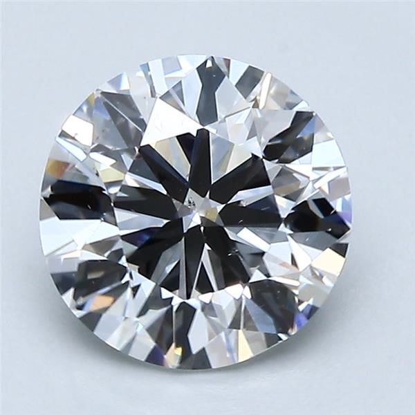 2ct Round E VS2 Natural Diamond