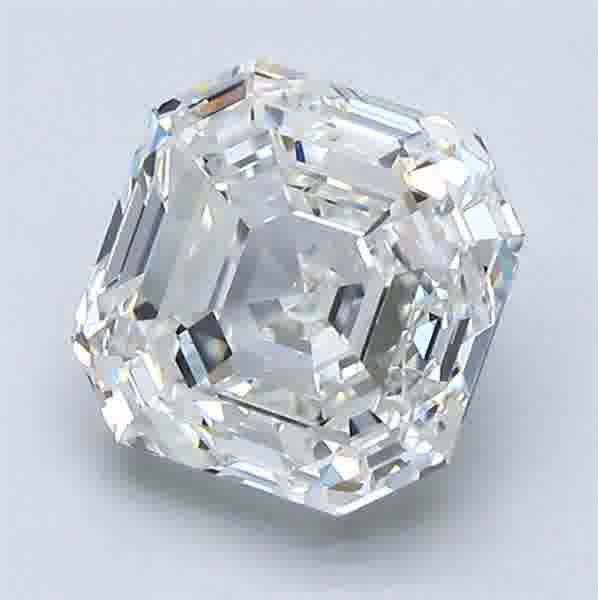 2.01ct Asscher H VVS1 Natural Diamond