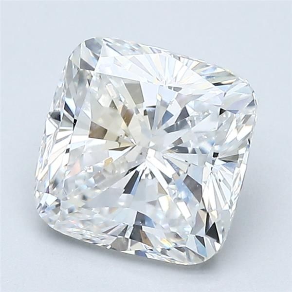 2.1ct Cushion Modified D SI1 Natural Diamond