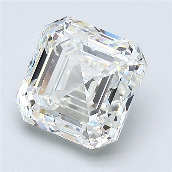 2.01ct Asscher H VS1 Natural Diamond