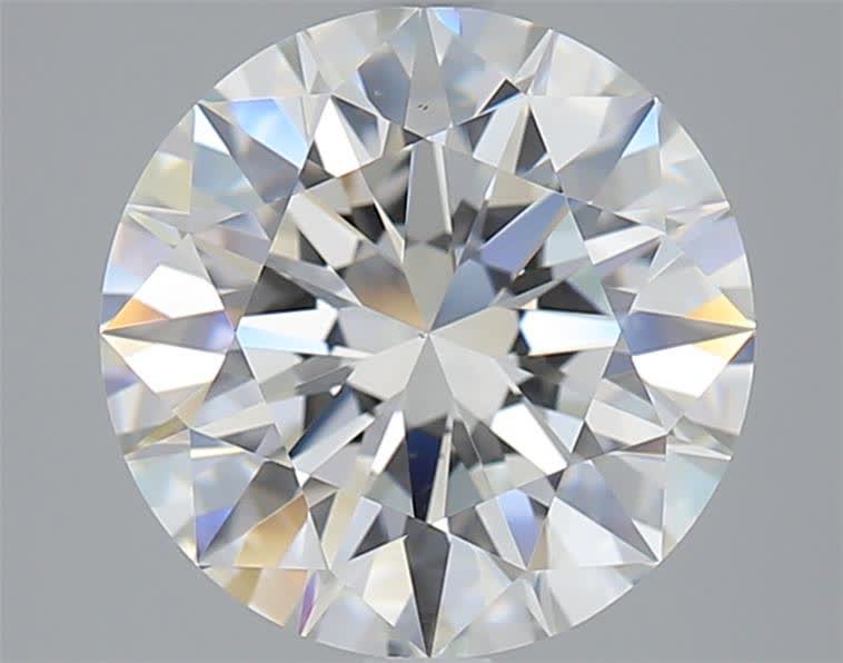 2.74ct Round H VS1 Natural Diamond