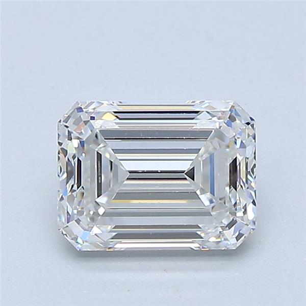 1.31ct Emerald F VVS2 Natural Diamond