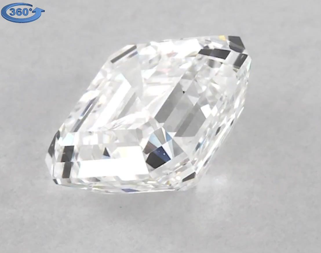1.2ct Asscher E VS2 Natural Diamond