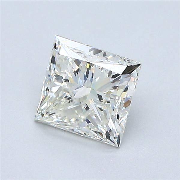 0.9ct Princess K SI1 Natural Diamond