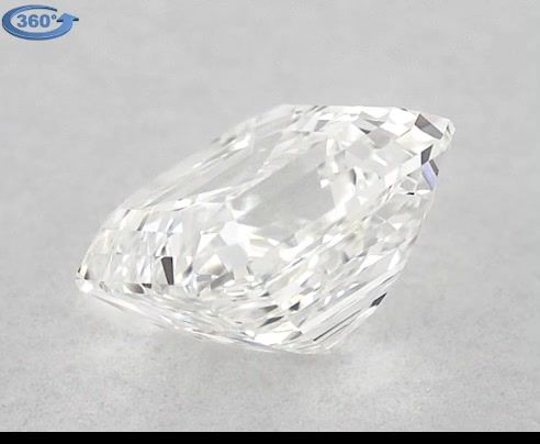 0.9ct Asscher H VVS2 Natural Diamond
