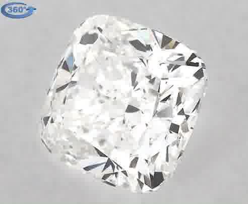 1.6ct Cushion F VS2 Natural Diamond