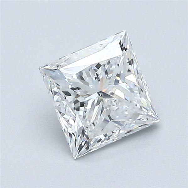 0.91ct Princess D SI1 Natural Diamond