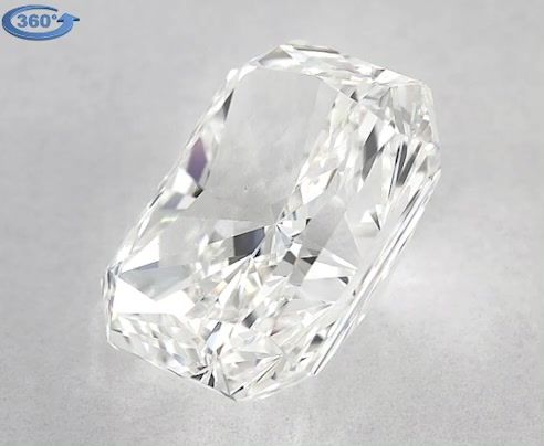 3.01ct Radiant H VS1 Natural Diamond