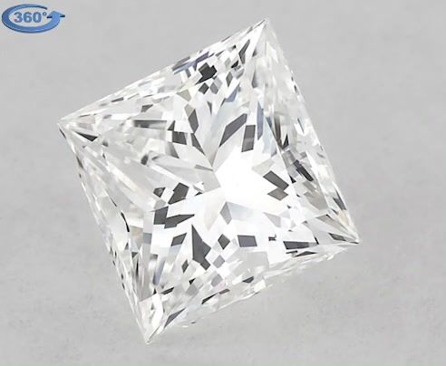 1ct Princess G VS1 Natural Diamond