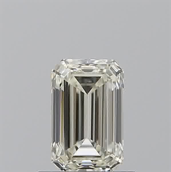 0.9ct Emerald K IF Natural Diamond