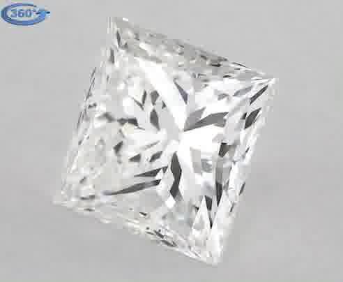1.01ct Princess E VS2 Natural Diamond