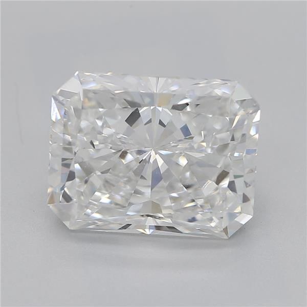 2.5ct Radiant F SI1 Natural Diamond