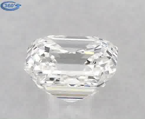 1.3ct Asscher F VS1 Natural Diamond