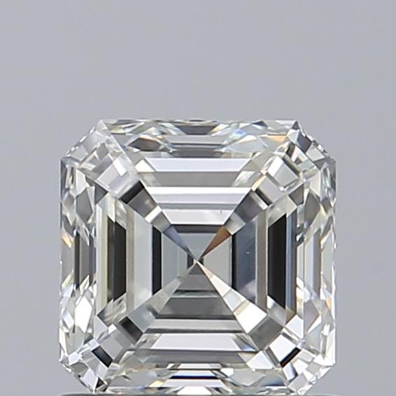 0.9ct Asscher F VS2 Natural Diamond