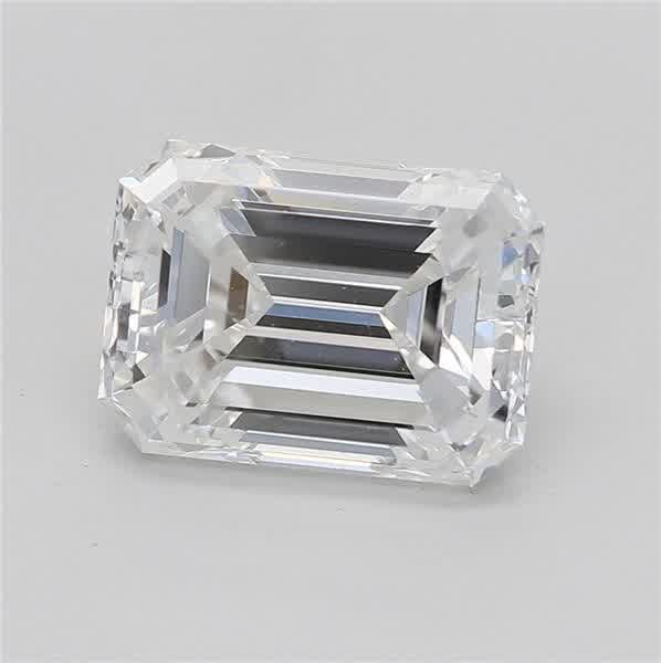 2.01ct Emerald F VS2 Natural Diamond