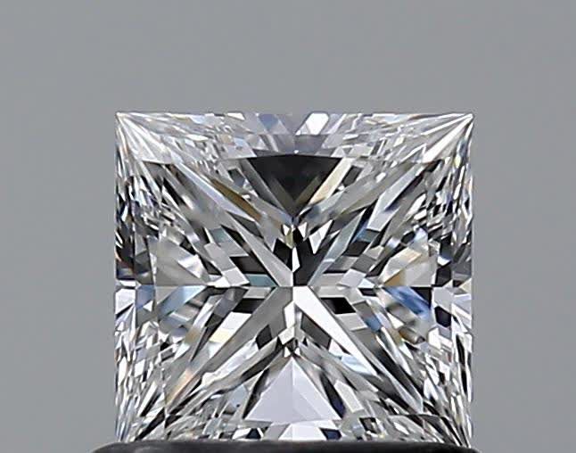 0.7ct Princess E VS1 Natural Diamond