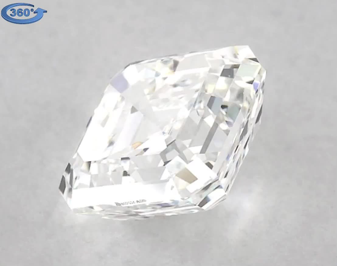 1.31ct Asscher F VS1 Natural Diamond