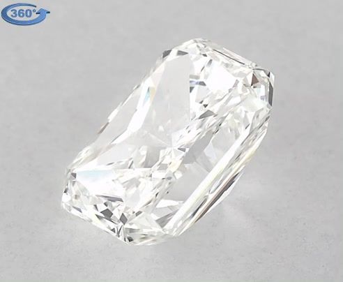 1.2ct Radiant J VS1 Natural Diamond