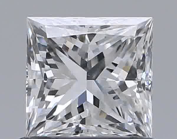 0.7ct Princess E VS2 Natural Diamond