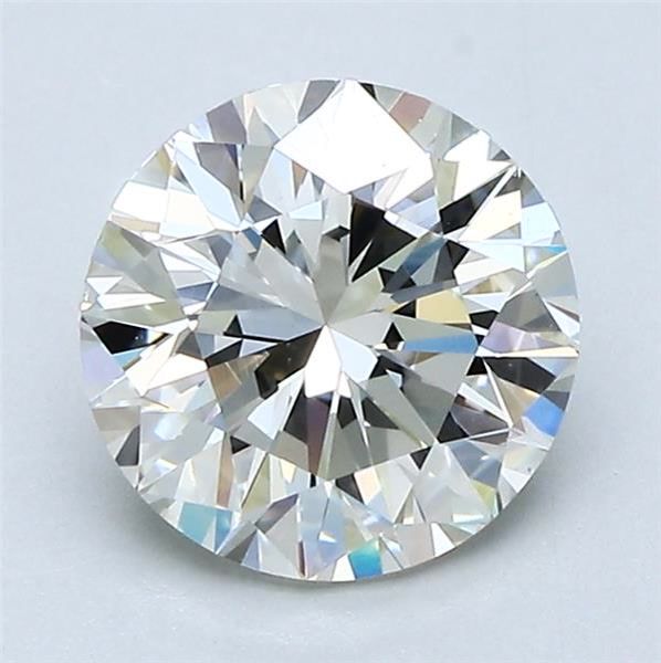 1.7ct Round K SI1 Natural Diamond