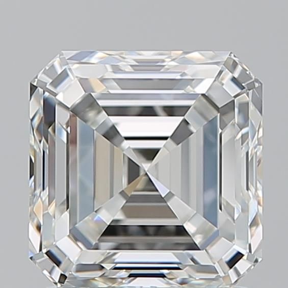 1.7ct Asscher H VVS1 Natural Diamond