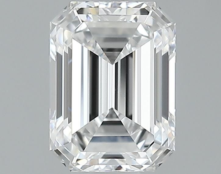 1ct Emerald D VVS2 Natural Diamond